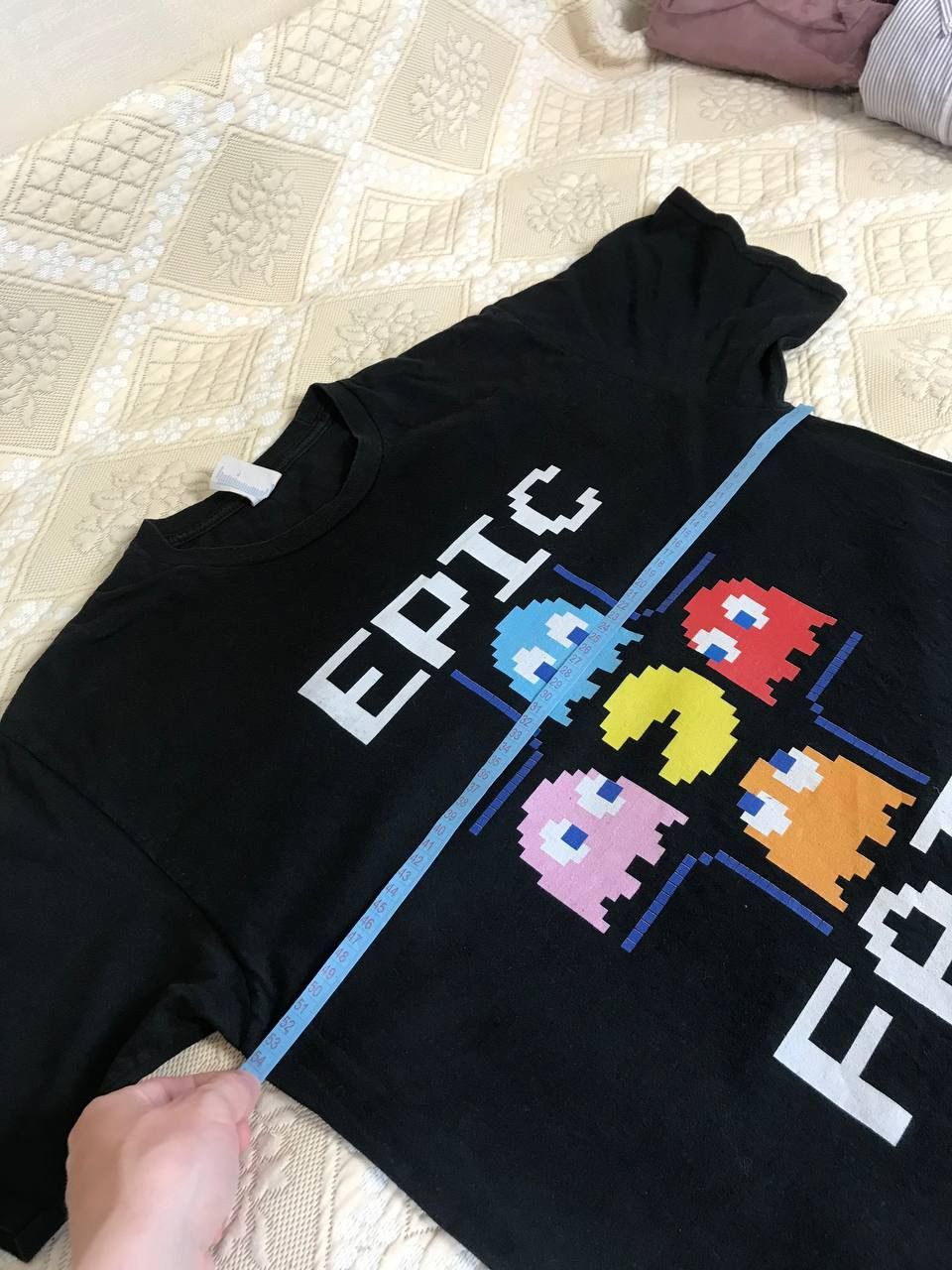 Microsoft × The Game × Vintage 🔥 Pac Man 00s Vintage T shirt Movie Game Nintendo Xbox Size US L / EU 52-54 / 3 - 9 Thumbnail