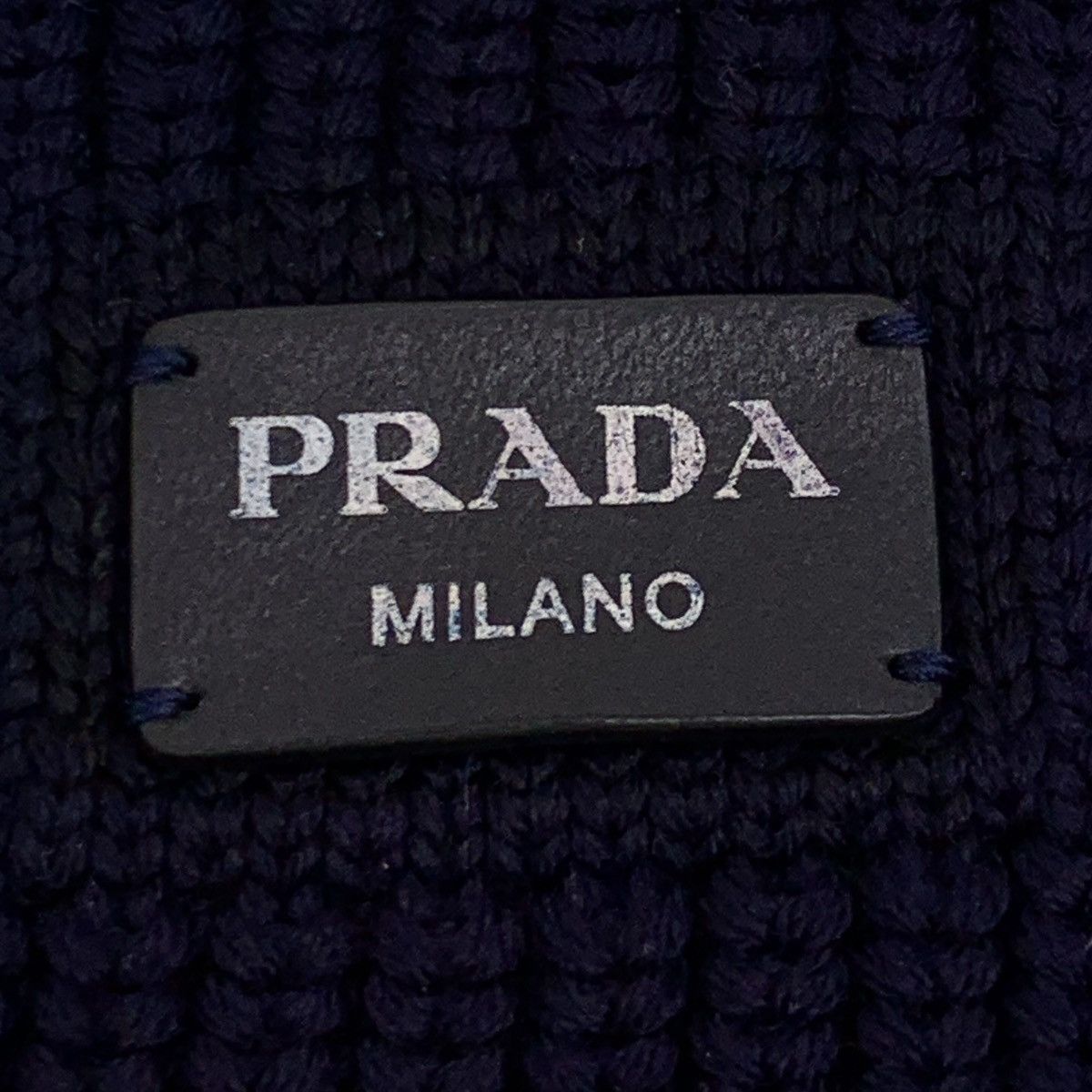 Prada Prada 23FW Dark Purple Gold Button Knit Mini Skirt K26WX Size 28" / US 6 / IT 42 - 6 Thumbnail
