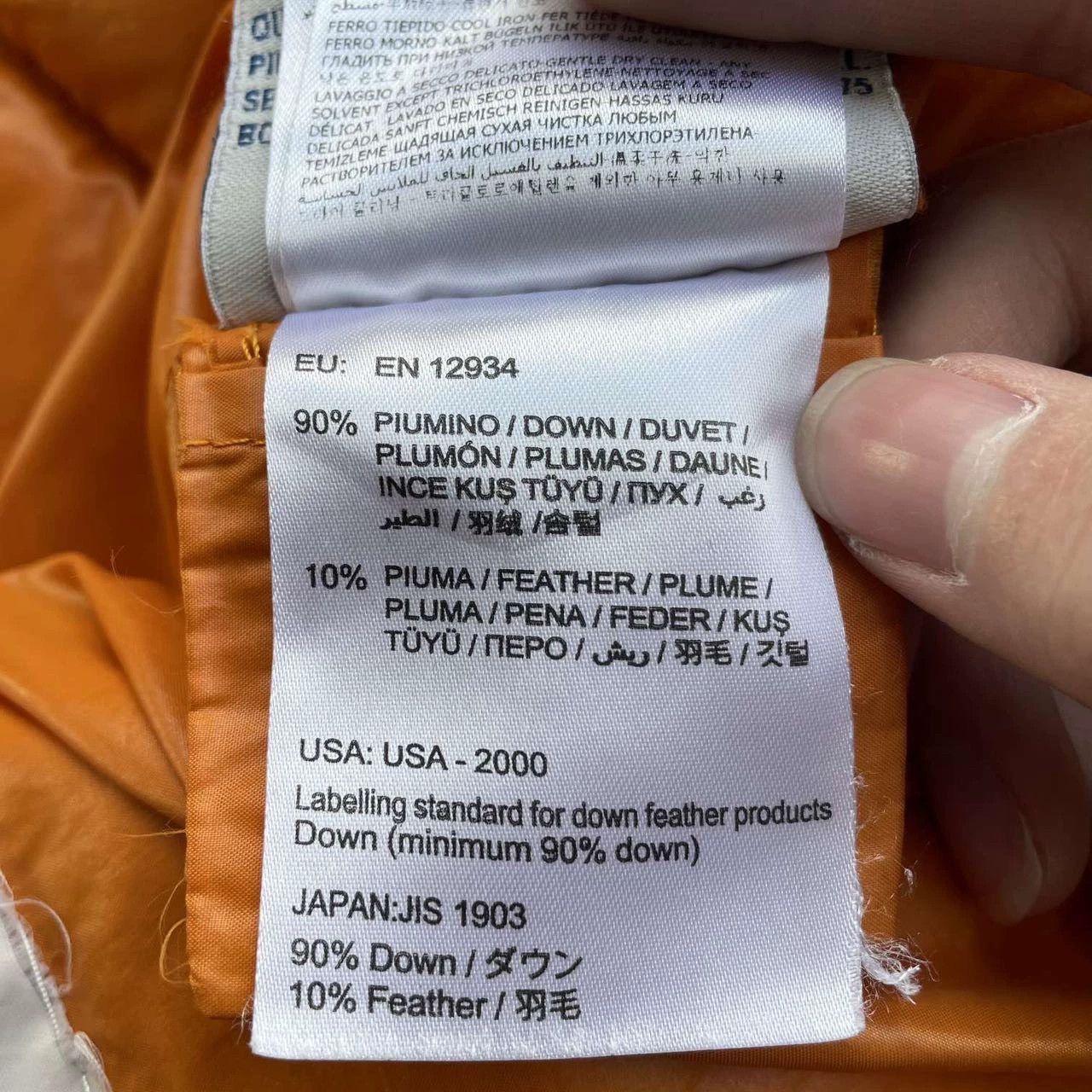 Moncler Moncler Bady hooded down jacket women's orange size 1 Size XS / US 0-2 / IT 36-38 - 8 Thumbnail