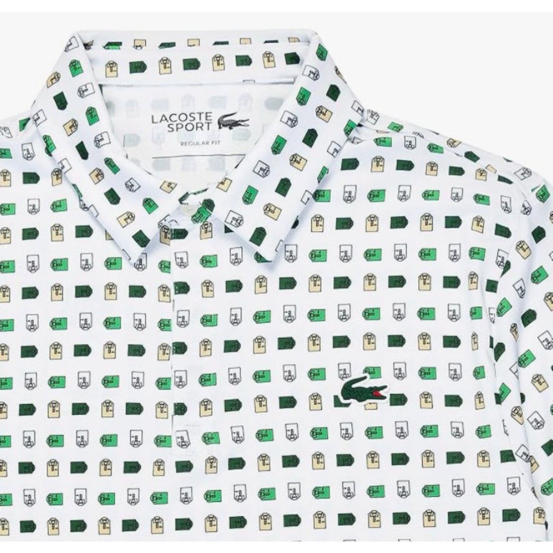 Lacoste Lacoste Men's Regular Fit Golf Performance Polo Shirt 3XL Size US XXL / EU 58 / 5 - 3 Thumbnail
