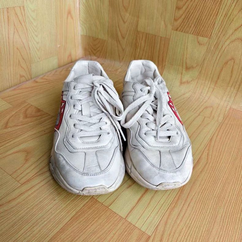 Gucci Gucci Old Lip Dad Sneakers-2505 Size US 5.5 / EU 38 - 4 Thumbnail