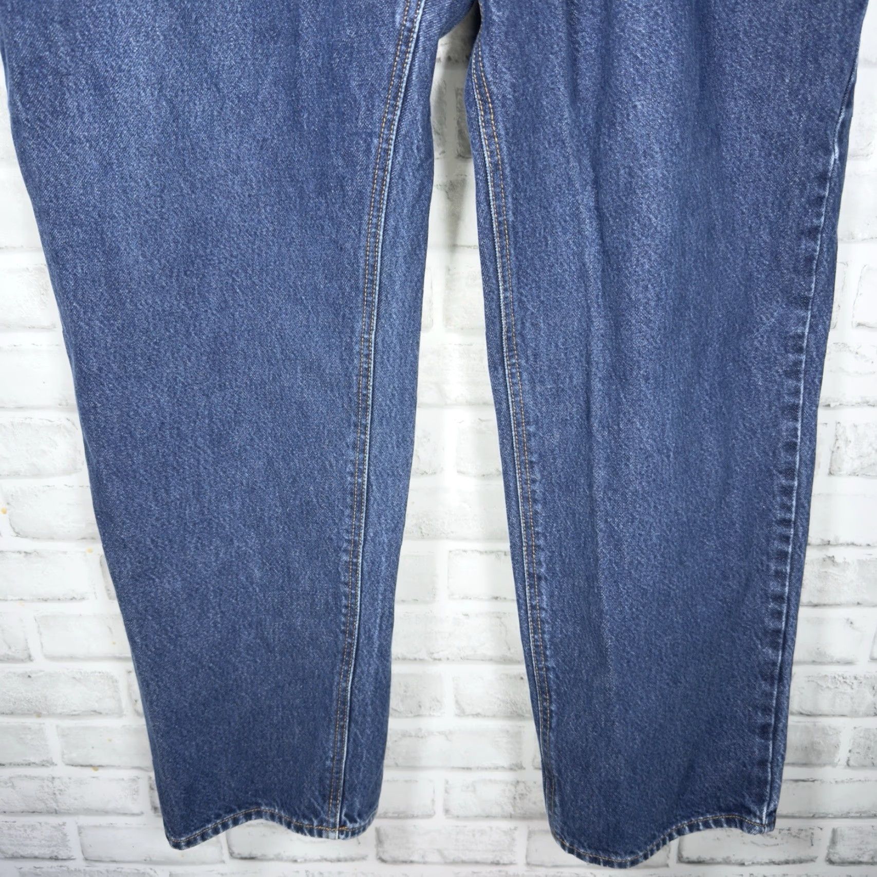 Vintage VINTAGE? Diamond Gusset Jeans Men 44x32 Blue 100% Cotton Straight Casual Jeans Mens Size 44 Inseam 32 Size US 44 / EU 60 - 3 Thumbnail