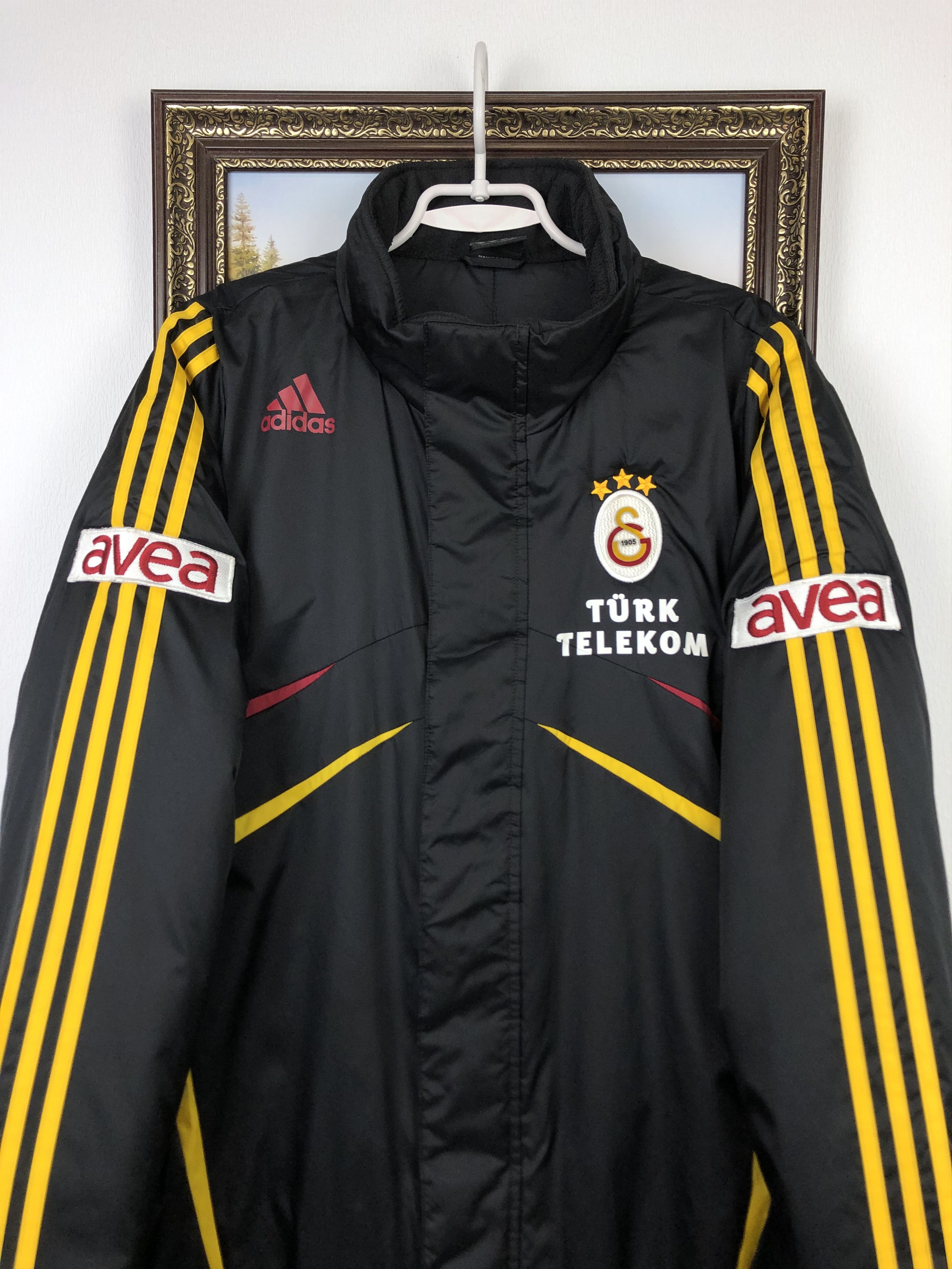 GALATASARAY ガラタサライ adidas ナイロンジャケット Vintage Adidas Galatasaray FOOTBALL SOCCER Jacket