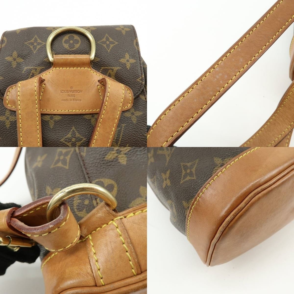 Louis Vuitton Louis Vuitton Monogram Montsouris MM Backpack Size ONE SIZE - 4 Thumbnail