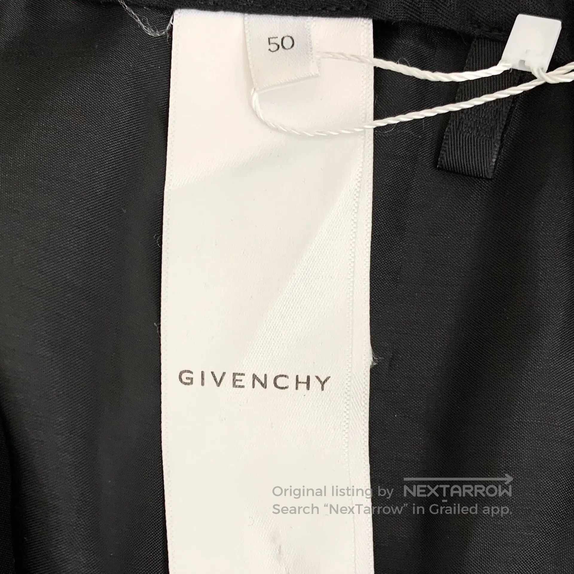 Givenchy Givenchy Wool Casual Pants Chain Decor. Size US 34 / EU 50 - 6 Thumbnail