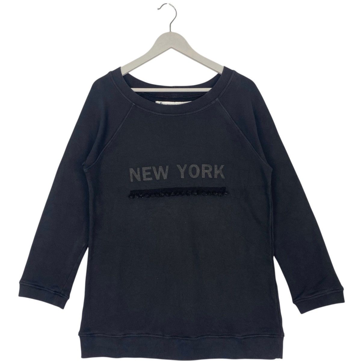 Other Vintage New York Crewneck Sweatshirt Black Pullover Size L Size US L / EU 52-54 / 3 - 1 Thumbnail