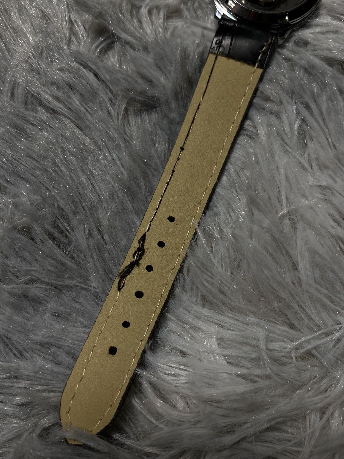 Japanese Brand Skeleton Black Leather Watch - Japanese Brand Size ONE SIZE - 8 Thumbnail