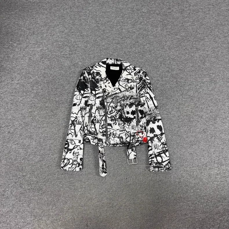 Saint Laurent Paris Saint Laurent Paris Black Leather Biker Jacket Size XS / US 0-2 / IT 36-38 - 1 Thumbnail