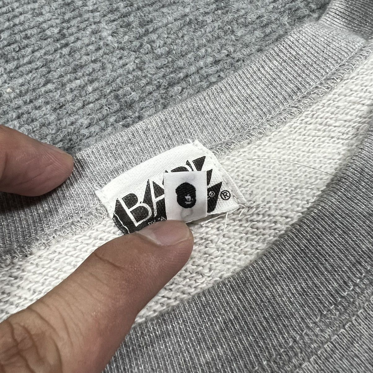 Bape × Nigo OG BAPE SHARK SWAROVSKI CREWNECK Size US M / EU 48-50 / 2 - 6 Thumbnail