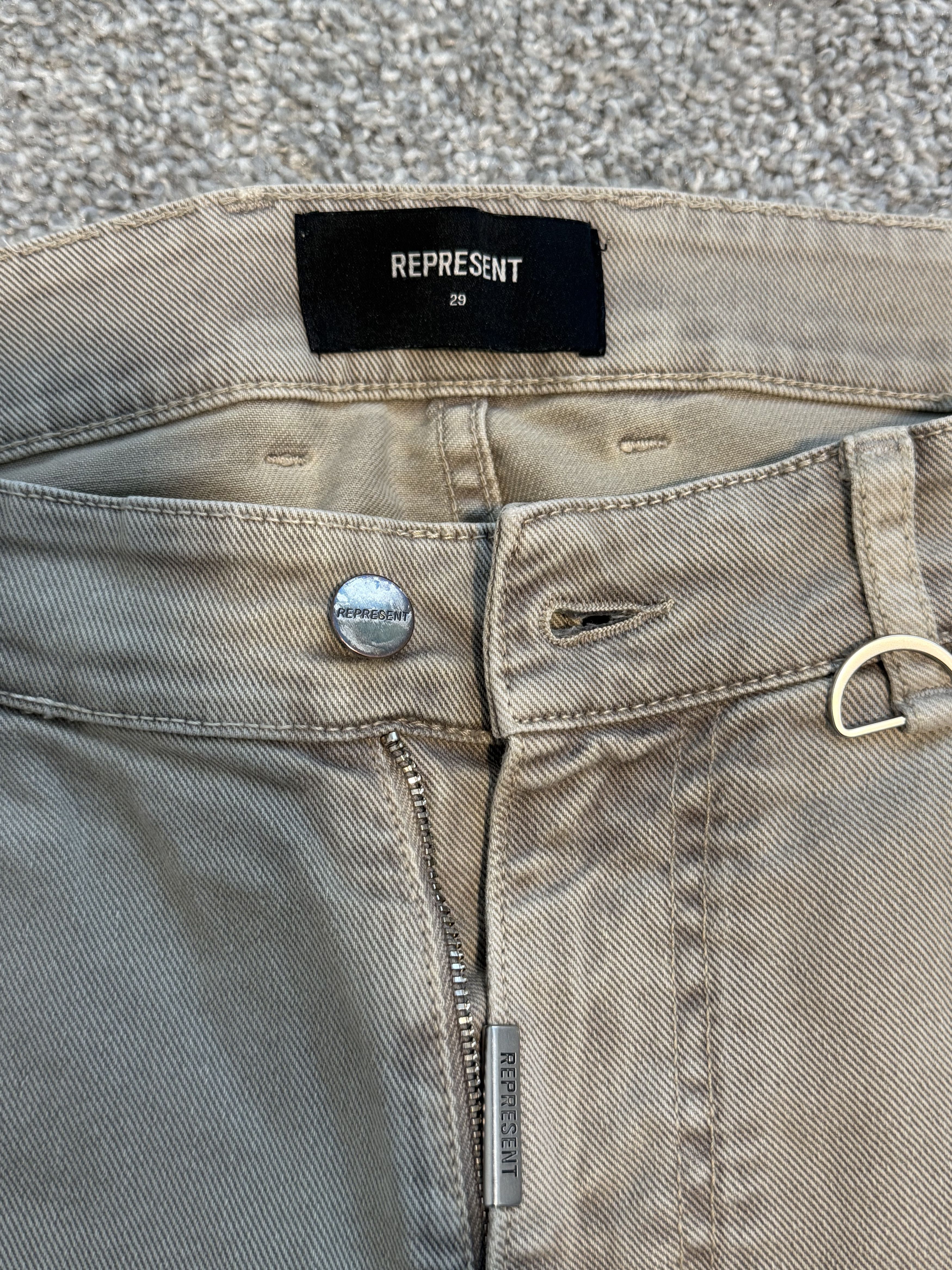 Represent Clo. Carpenter Denim - Stone Size US 29 - 3 Thumbnail