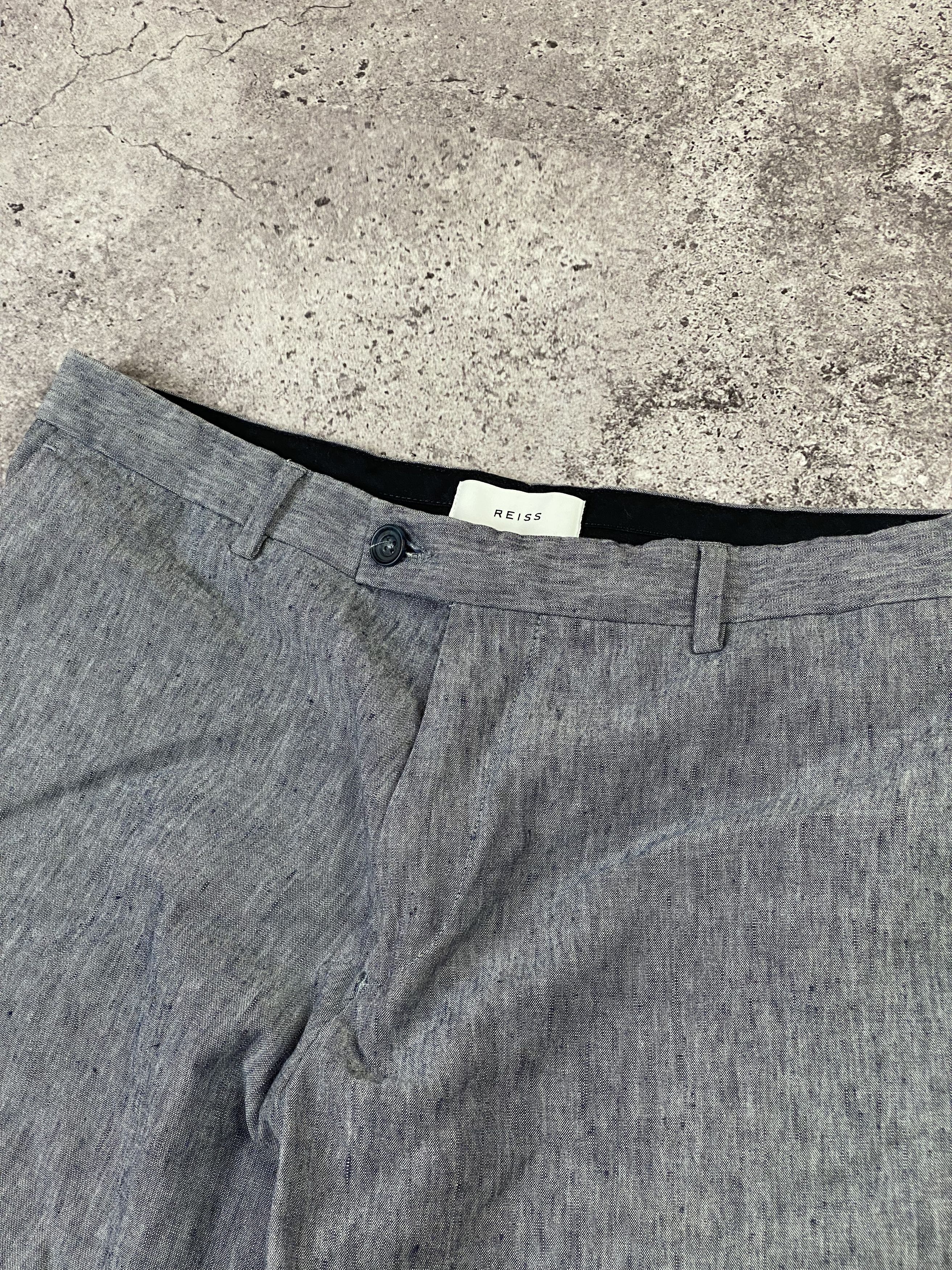 Reiss Reiss Linen Classic Shorts Size US 34 / EU 50 - 3 Thumbnail