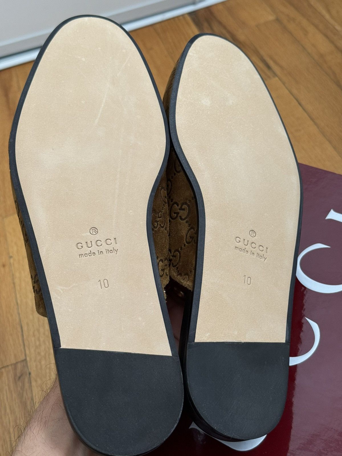 Gucci Gucci GG Suede Annette Mule Slip-on Size US 10 / EU 43 - 9 Thumbnail