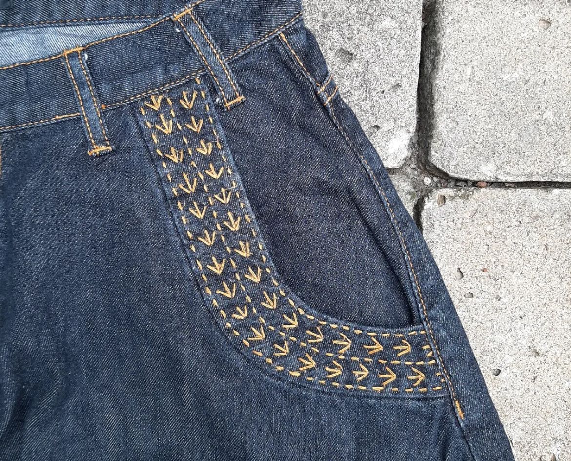 Ne-Net 2000s Nenet Issey Miyake Jeans Balloon Short y2k Lgb Size US 29 - 3 Thumbnail