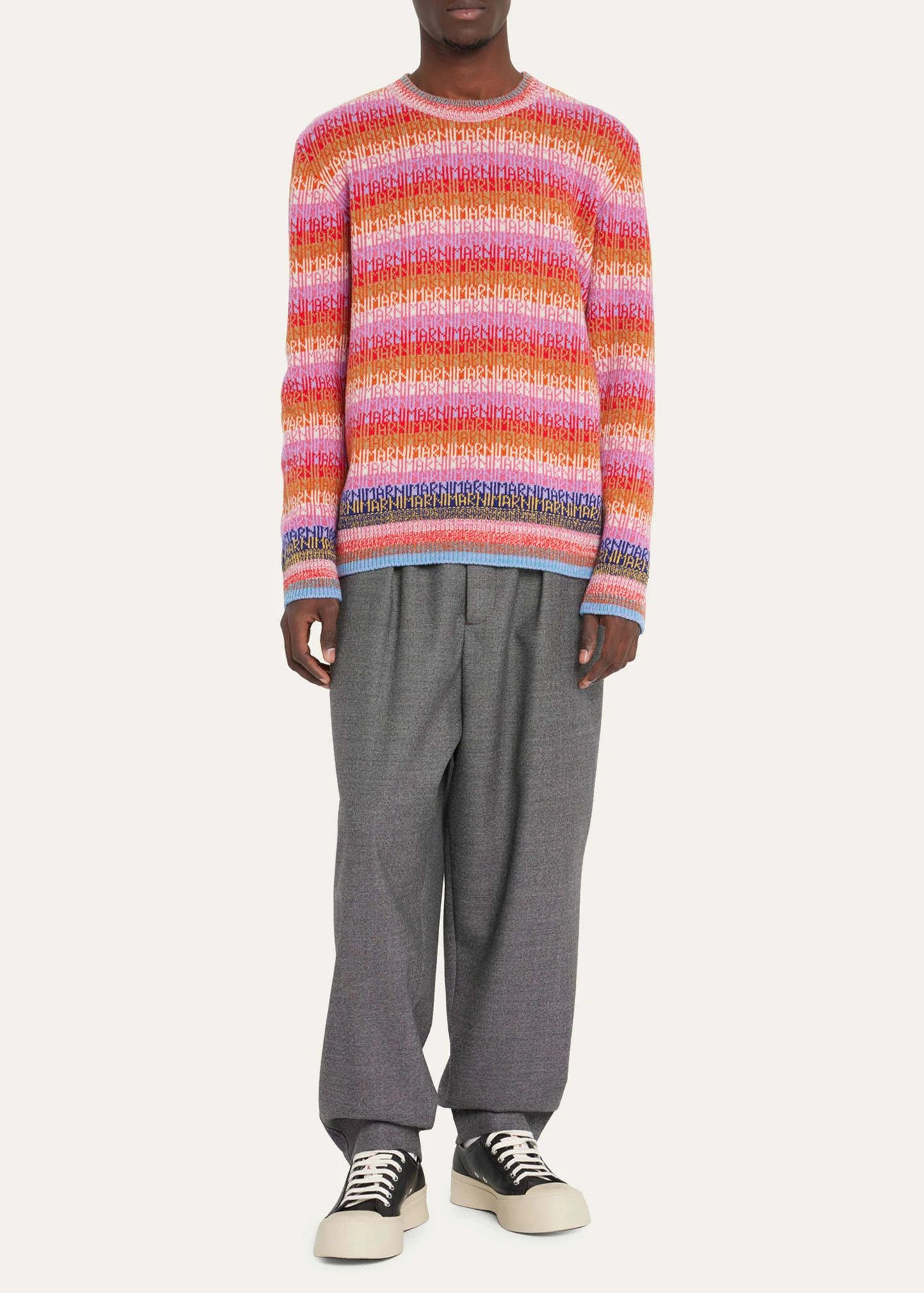 Marni o1srvl11e0624 Crewneck in Orange Size US M / EU 48-50 / 2 - 3 Thumbnail