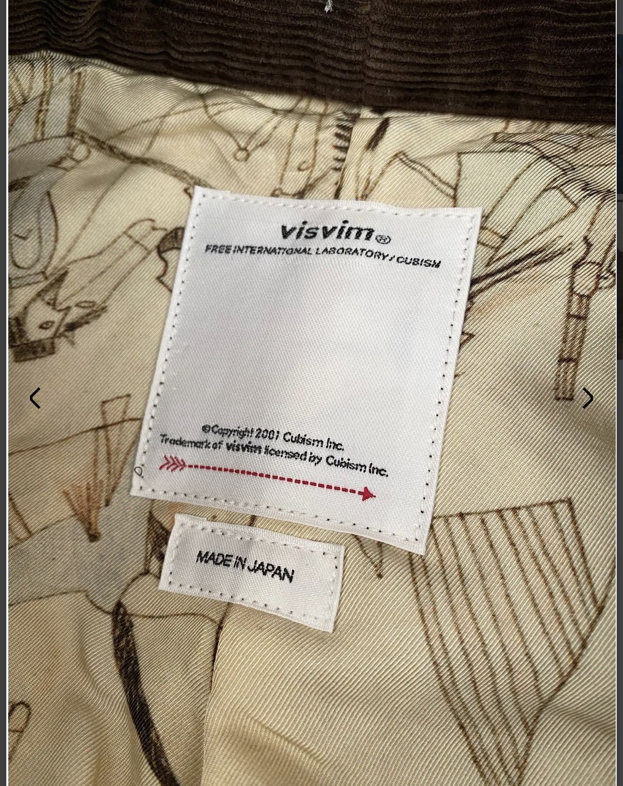 Visvim Visvim Sanjuro Corduroy F&F Size US L / EU 52-54 / 3 - 4 Thumbnail