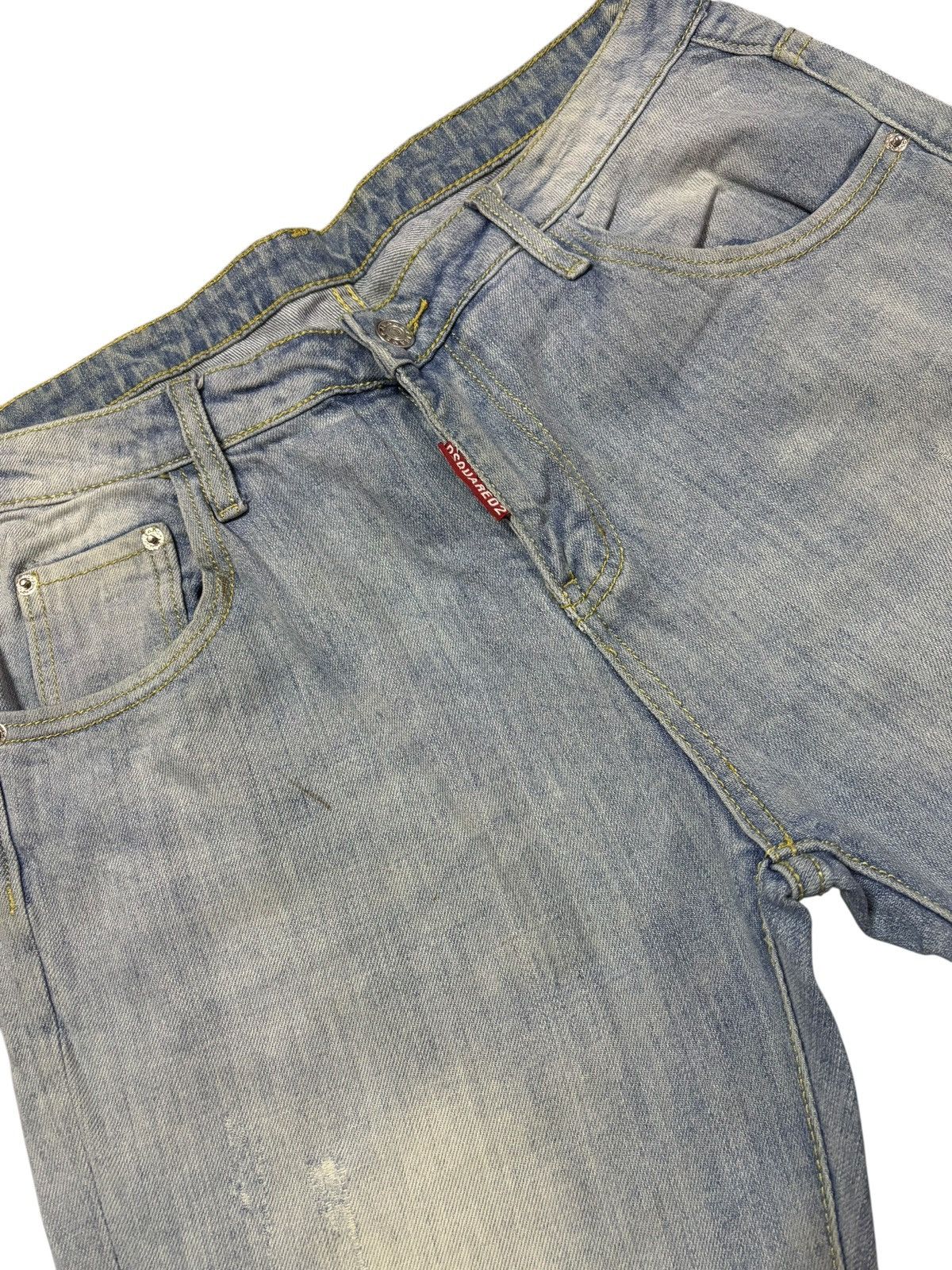 Dsquared2 Vtg Dsquared2 Selvedge Distressed Jeans Size US 32 / EU 48 - 7 Thumbnail