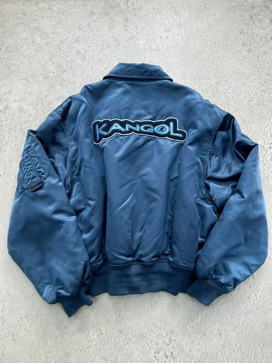 Kangol Rare Germany kangol CwU bomber nylon jacket y2k Size US L / EU 52-54 / 3 - 8 Thumbnail