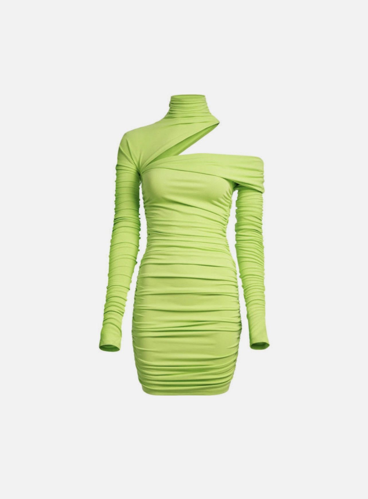 H&M × Mugler Thierry Mugler x H&M bodycon one shoulder mini dress Size S / US 4 / IT 40 - 2 Thumbnail