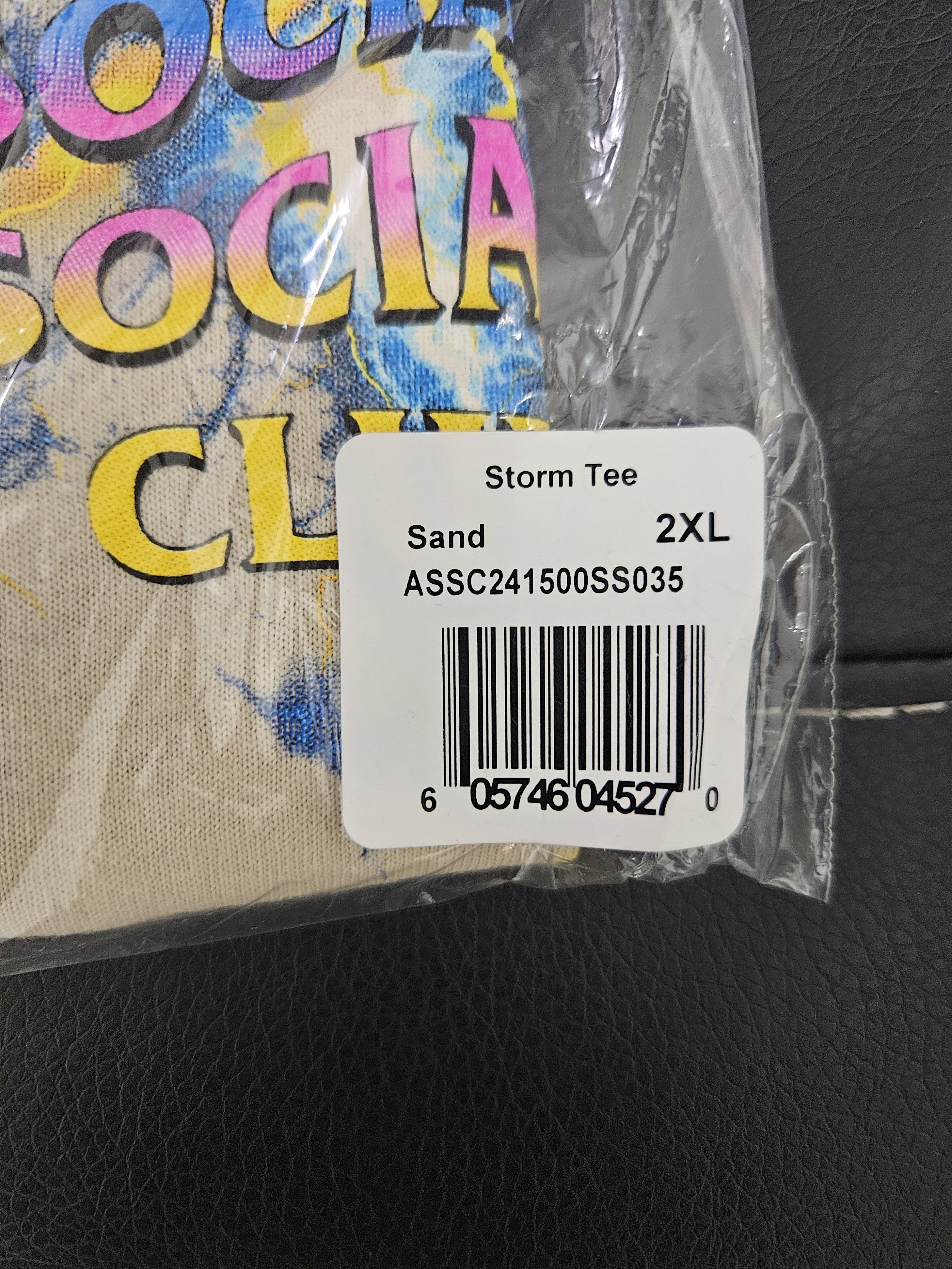 Anti Social Social Club Anti Social Social Club Storm Tee 100% Authentic Sealed Size US XXL / EU 58 / 5 - 3 Thumbnail