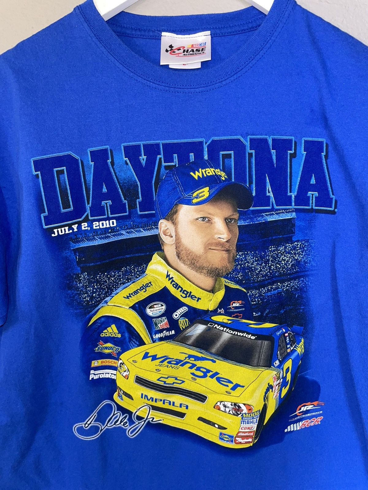 NASCAR Dale Earnhardt Daytona T-shirt, size large Size US L / EU 52-54 / 3 - 3 Thumbnail