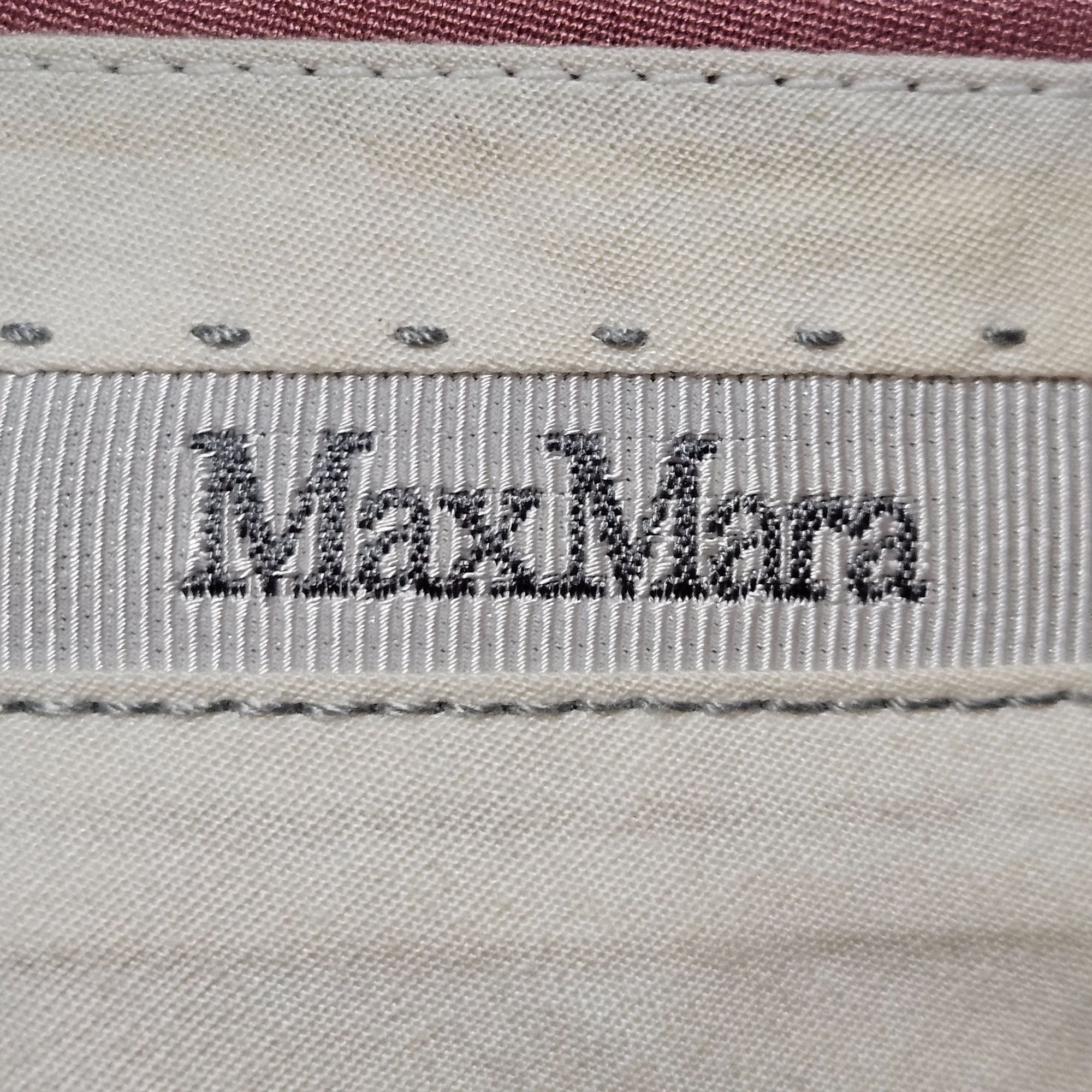 Max Mara Max Mara Women's Slim Fit Mauve Trousers Quiet Luxury Busine Size 30" / US 8 / IT 44 - 16 Thumbnail