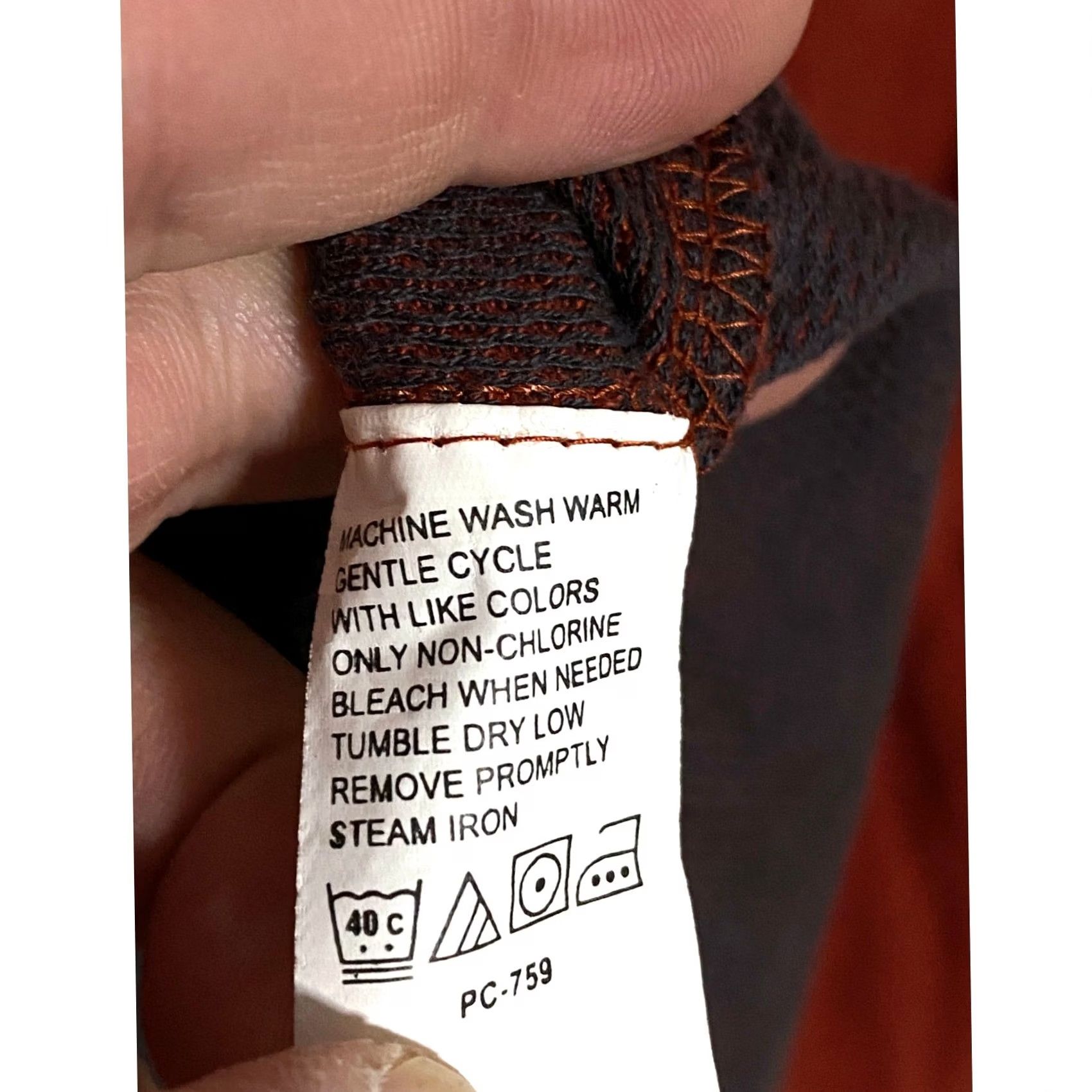 Izod Izod Thermal Waffle Knit Shirt Mens L Neutral Grunge Gorpcore Minimalist Layers Size US L / EU 52-54 / 3 - 7 Thumbnail