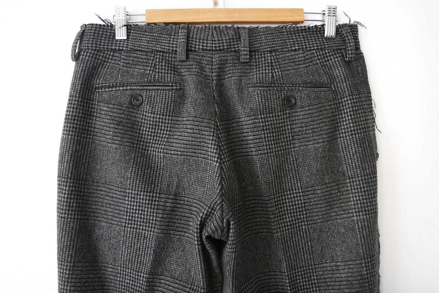 Dolce & Gabbana Vintage Dolce & Gabbana Wool Checked Smart Casual Pants Size US 32 / EU 48 - 4 Thumbnail