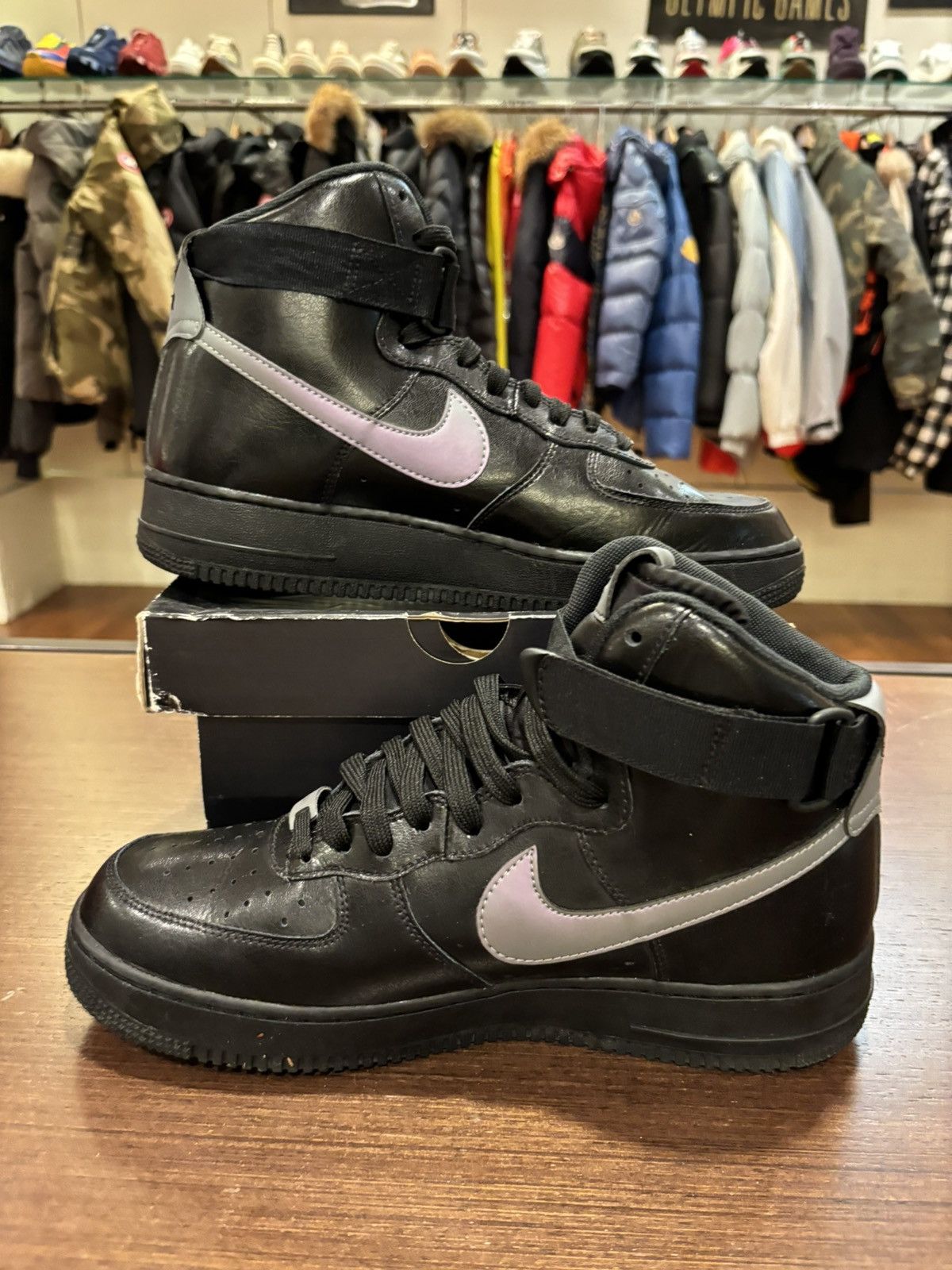 Nike Air Force 1 High ‘07 LV8 ‘Black’ Size US 9.5 / EU 42-43 - 3 Thumbnail