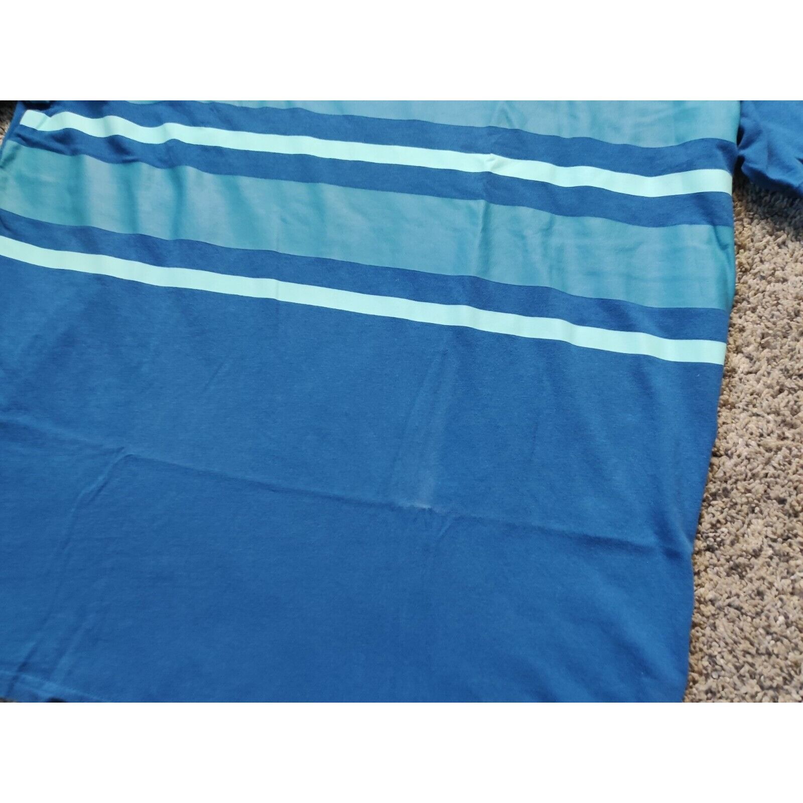 Volcom Volcom Shirt Adult Mens XL Blue Striped Embroidered Size US XL / EU 56 / 4 - 8 Thumbnail