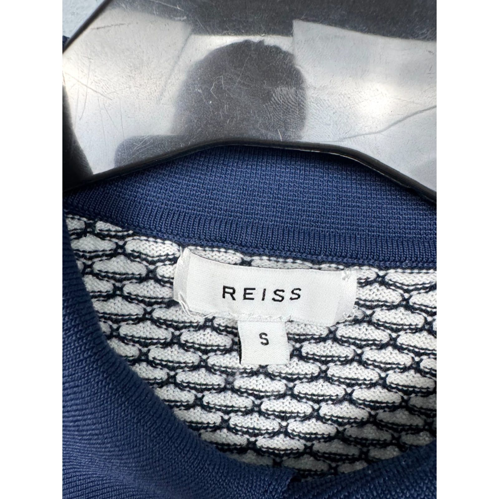 Reiss Reiss Polo Shirt Knit Polo Shirt Mens Size S Multicolor Cotton Knit Polo Men S Short Sleeve Button Collared Size US S / EU 44-46 / 1 - 3 Thumbnail