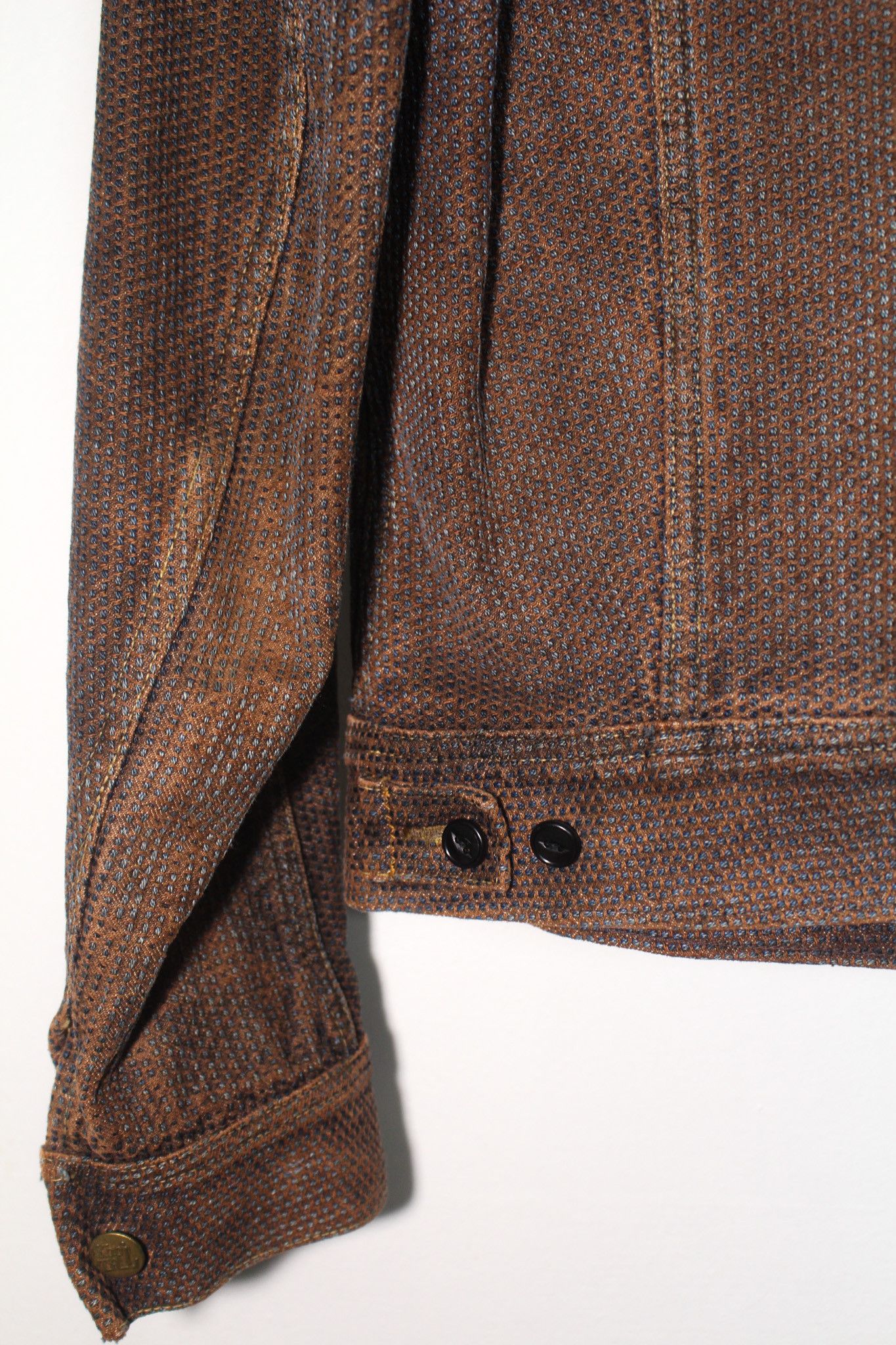 Kapital Kountry Sakura Boro Century Denim Jacket Sashiko Mud Dyed Size US XS / EU 42 / 0 - 5 Thumbnail