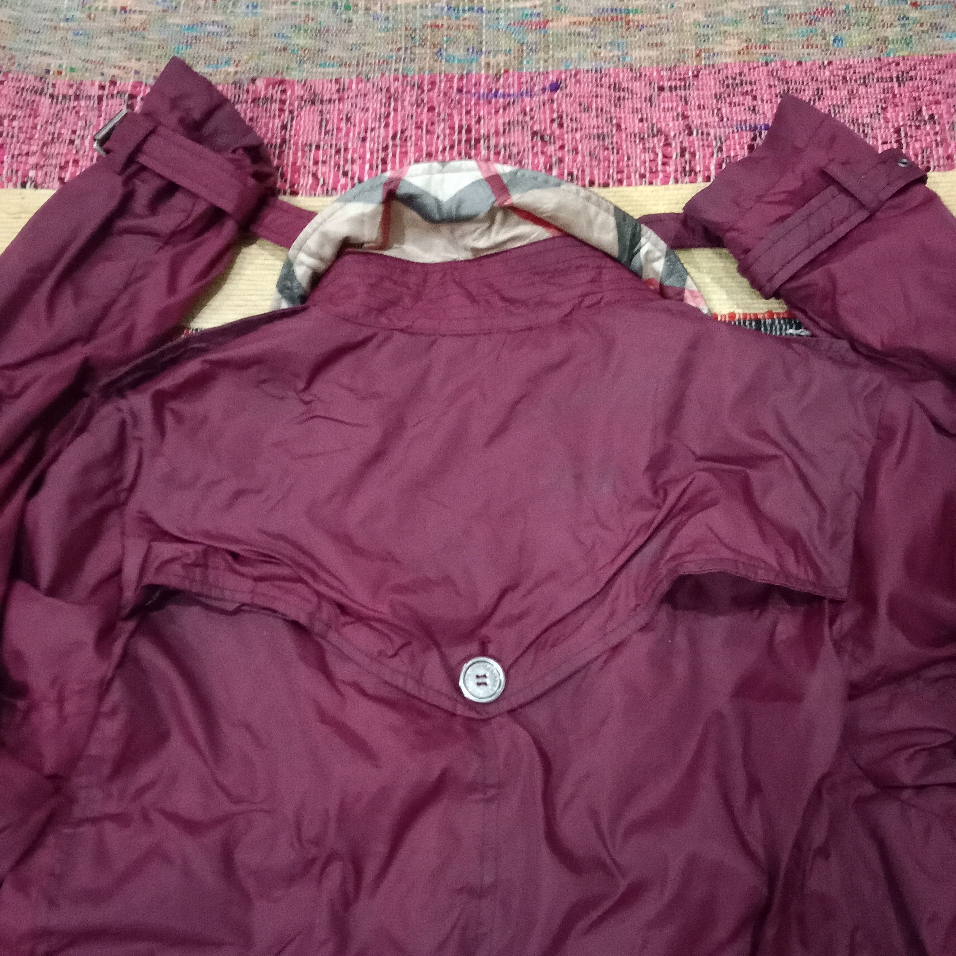 Burberry Burberry brit London jacket windbreaker full pattern purple Size XL / US 12-14 / IT 48-50 - 6 Thumbnail