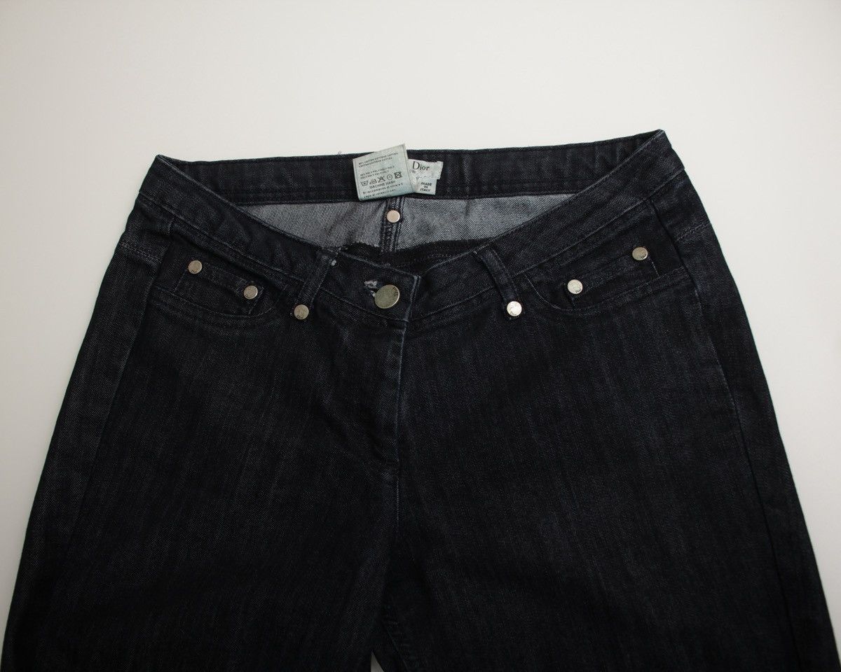 Dior Vintage Dior John Galliano Denim Jeans Size 27" / US 4 / IT 40 - 5 Thumbnail