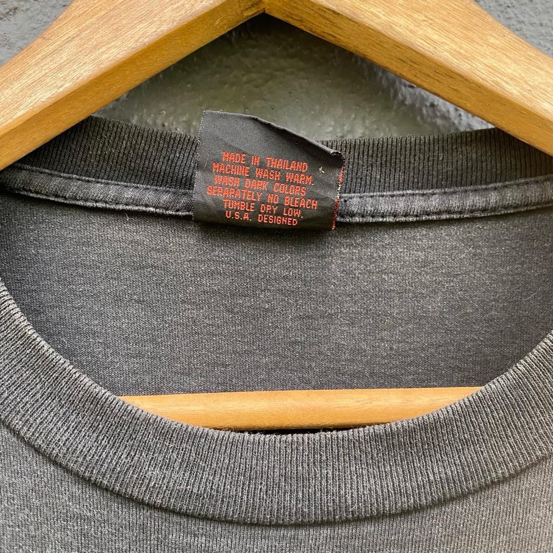Other Thrashed faded dragon streetwear tee Size US L / EU 52-54 / 3 - 4 Thumbnail