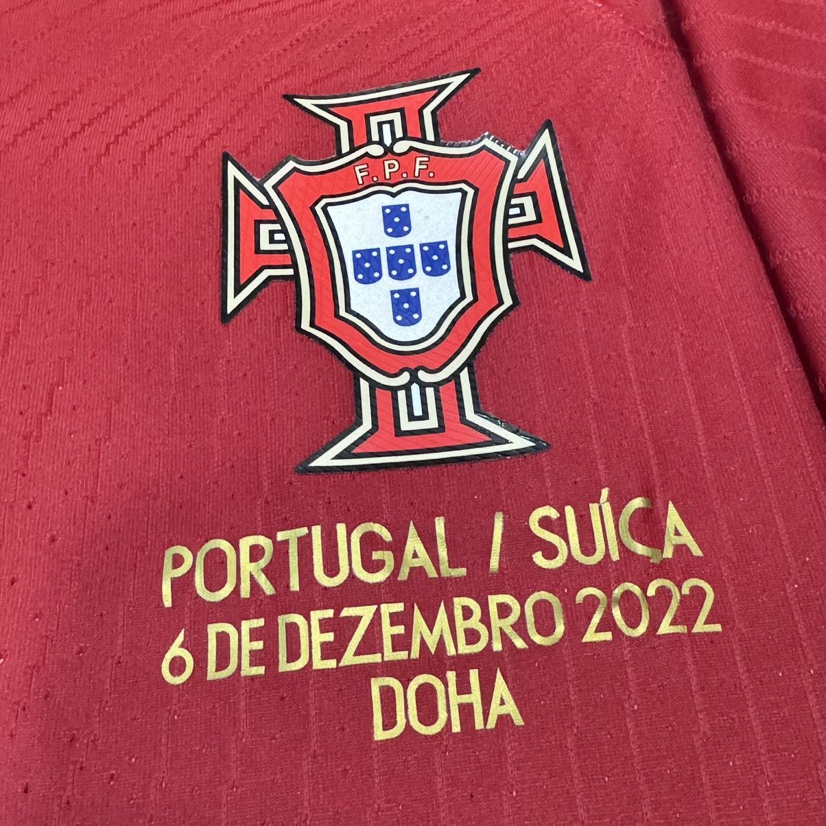 Nike Portugal World Cup 2022 player issue home shirt #3 Pepe Size US XL / EU 56 / 4 - 4 Thumbnail