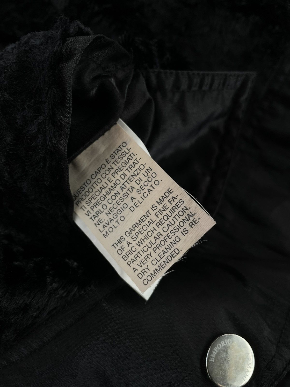 Emporio Armani Emporio Armani | Faux Fur Cropped Jacket Size XS / US 0-2 / IT 36-38 - 8 Thumbnail