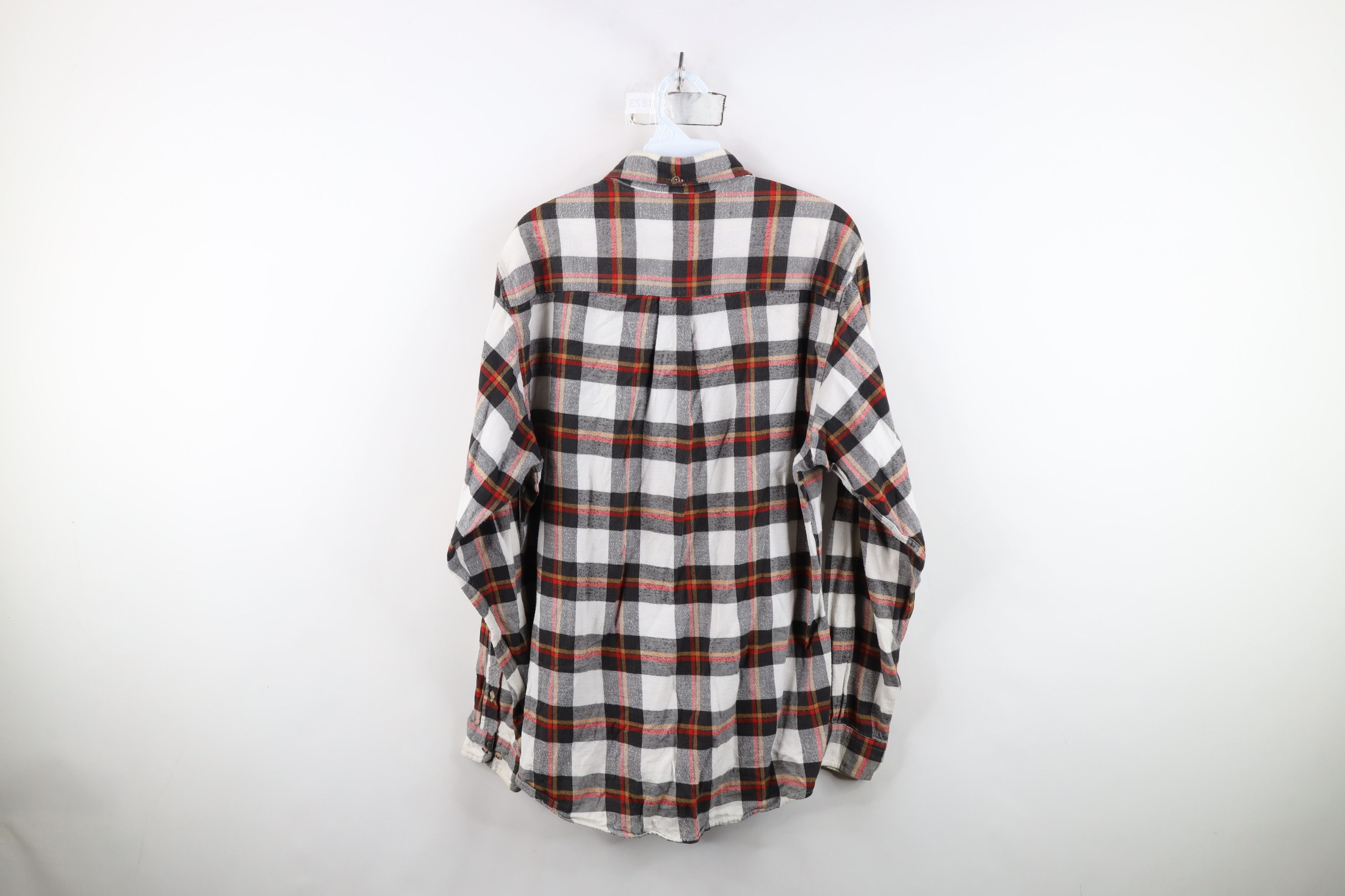 Vintage Vintage 90s Streetwear Flannel Collared Button Down Shirt Size US M / EU 48-50 / 2 - 11 Thumbnail
