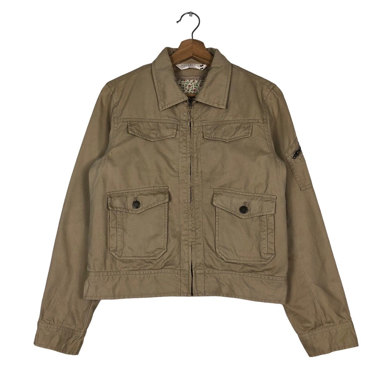 Issey Miyake 🔥Cropped Biker Jacket Trucker Pageboy Japan Made Size US S / EU 44-46 / 1 - 1 Thumbnail