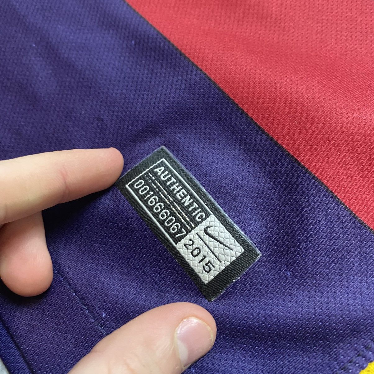 Nike Men’s Nike FC Barcelona 2015 Match Soccer jersey Size US M / EU 48-50 / 2 - 6 Thumbnail