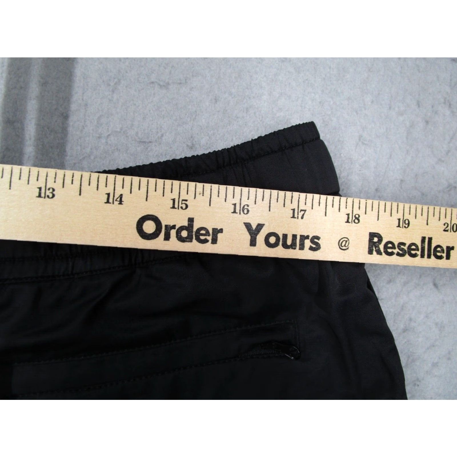 Mark McNairy VINTAGE Mark McNairy Co Shorts Mens Large Black Casual Chino 6" Inseam Belted Pockets Size US 33 - 6 Thumbnail