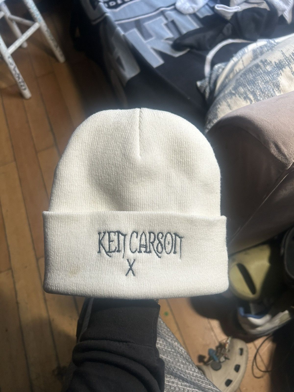 Ken Carson Ken carson x man tour vip beanie Size ONE SIZE - 1 Thumbnail
