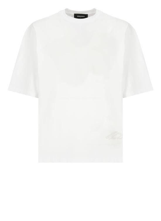 Dsquared2 DSQUARED2 Men T-Shirts S79GC0109 S24583100 White Size US M / EU 48-50 / 2 - 1 Thumbnail