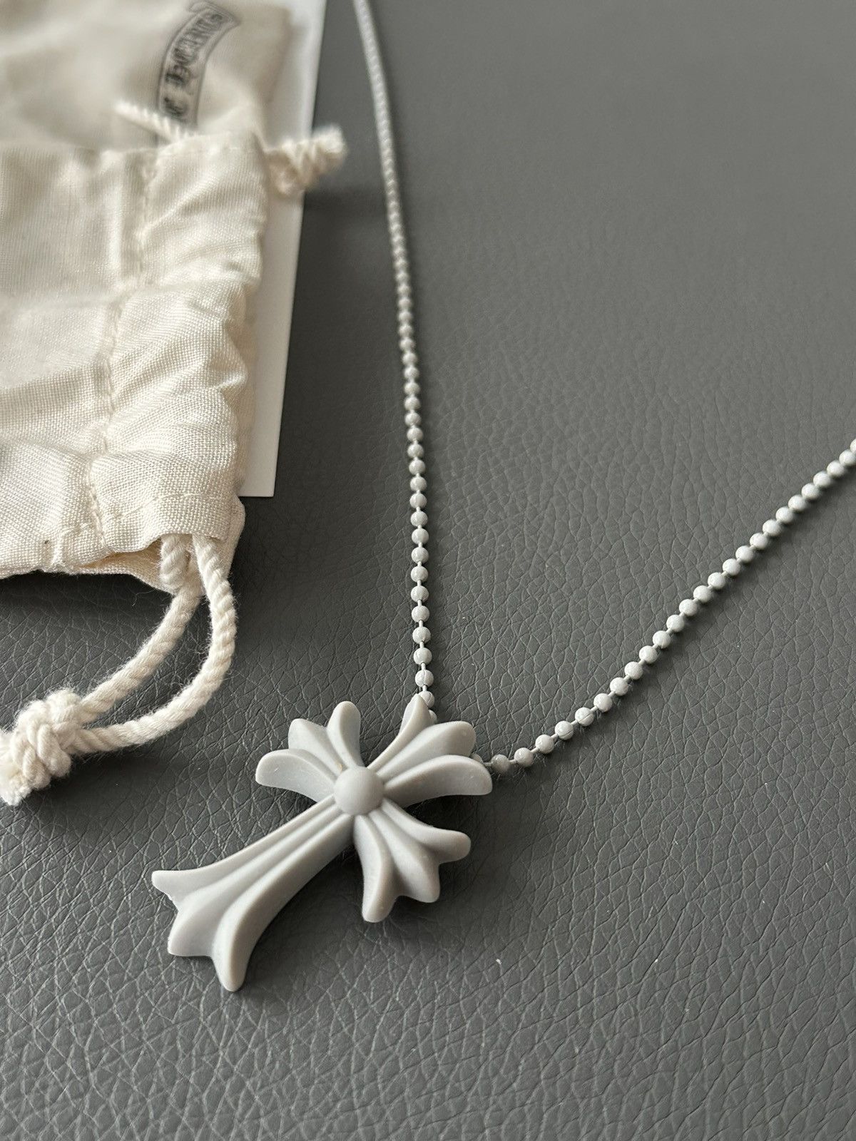 Chrome Hearts Chrome Hearts RARE Brand New Logo Necklace Pendant Size ONE SIZE - 9 Thumbnail