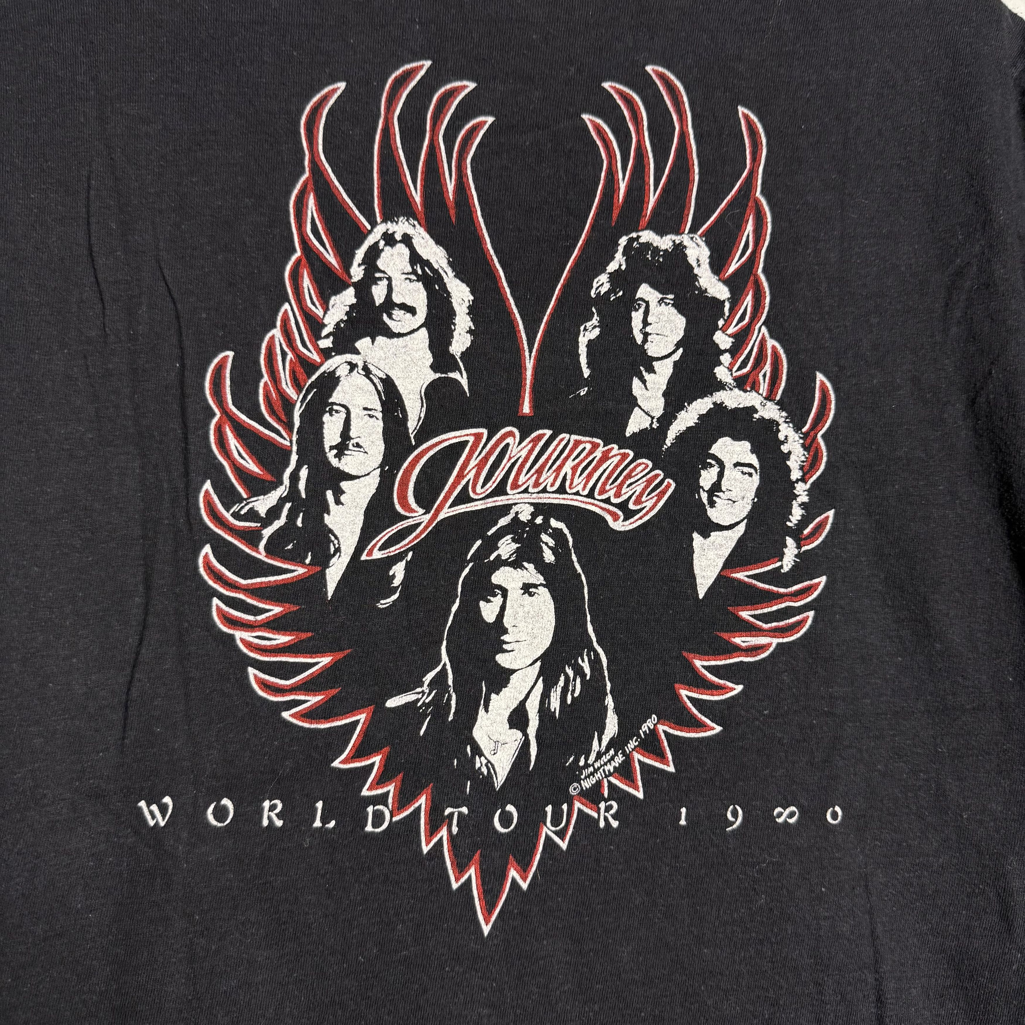 Band Tees 🔥RARE🔥Vintage Journey Band 1980 World Tour T-shirt Size US L / EU 52-54 / 3 - 5 Thumbnail