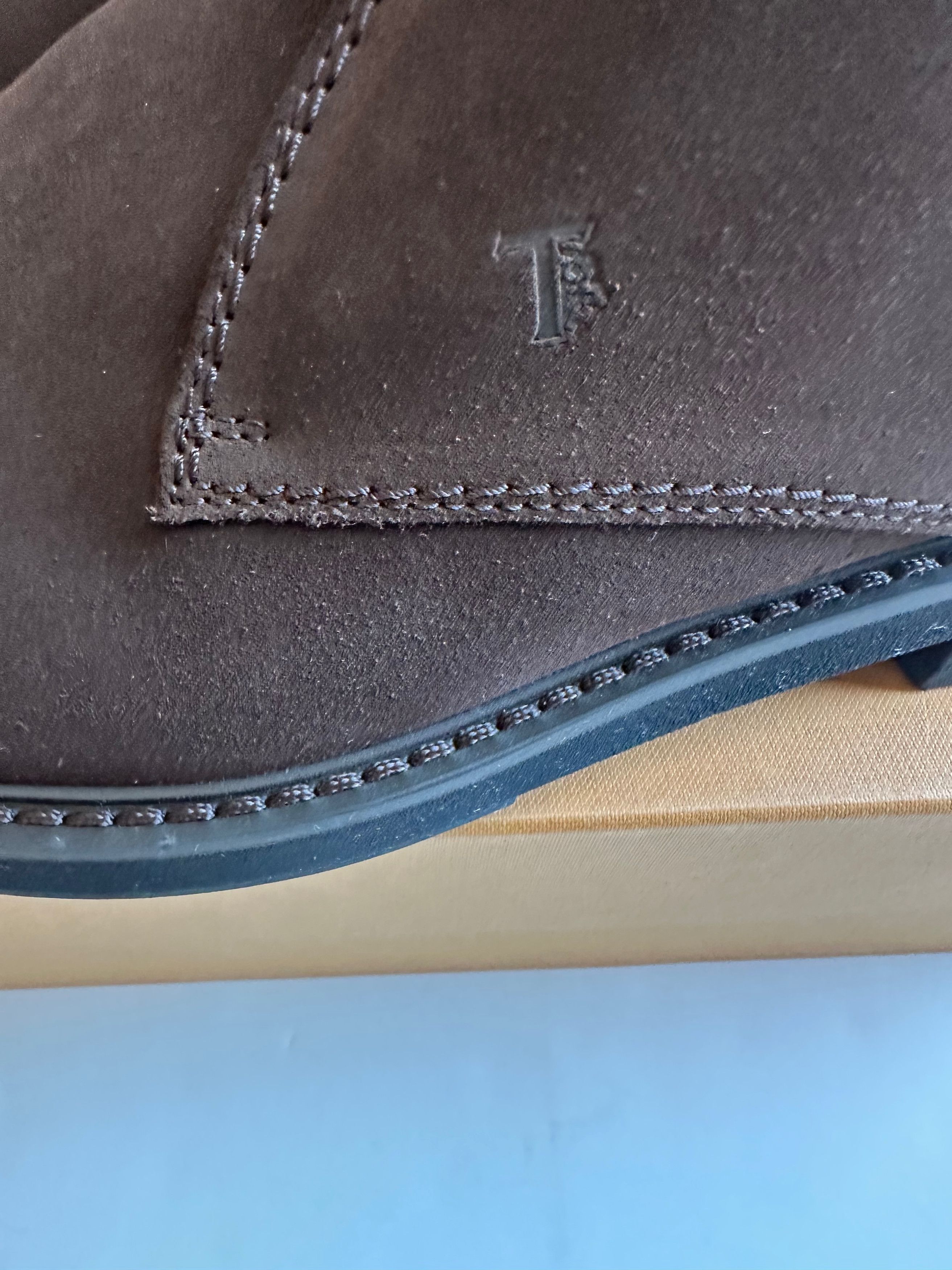 Tod's Tod's Suede Desert Chukka Boots - Brown - Size US14 (UK13) Size US 14 / EU 47 - 7 Thumbnail