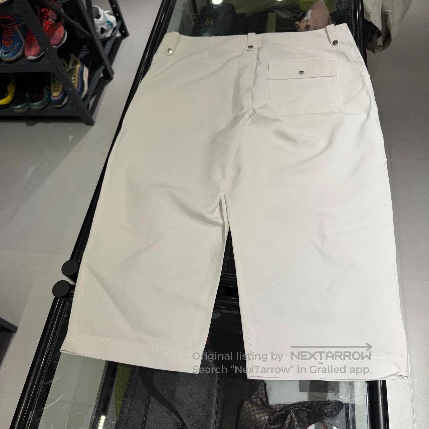 Dior Dior Homme x Sacai 2022 White 9-Point Pants. Size US 34 / EU 50 - 2 Thumbnail