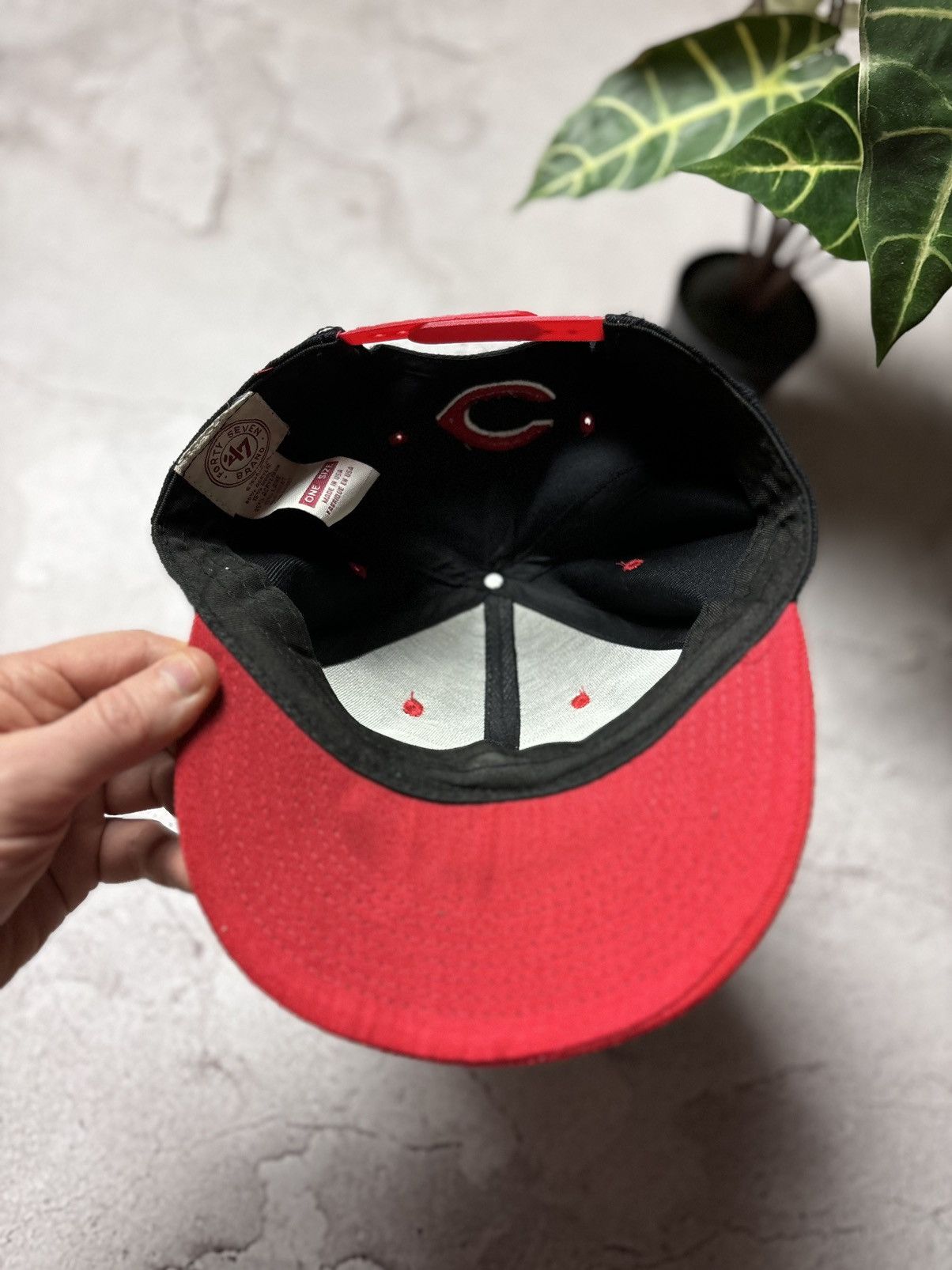 47 Brand Cincinnati Reds Baseball Hat 47 Forty Seven Size ONE SIZE - 5 Thumbnail