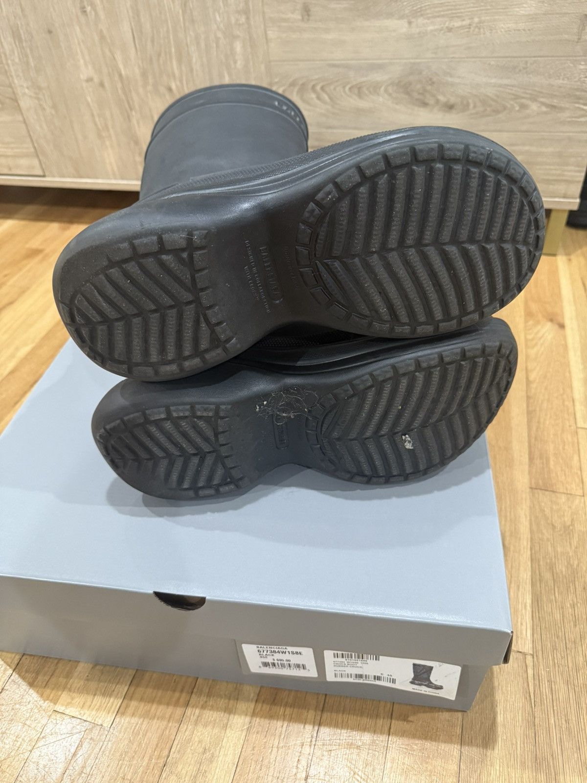 Balenciaga Balenciaga croc boots Size US 12 / EU 45 - 5 Thumbnail