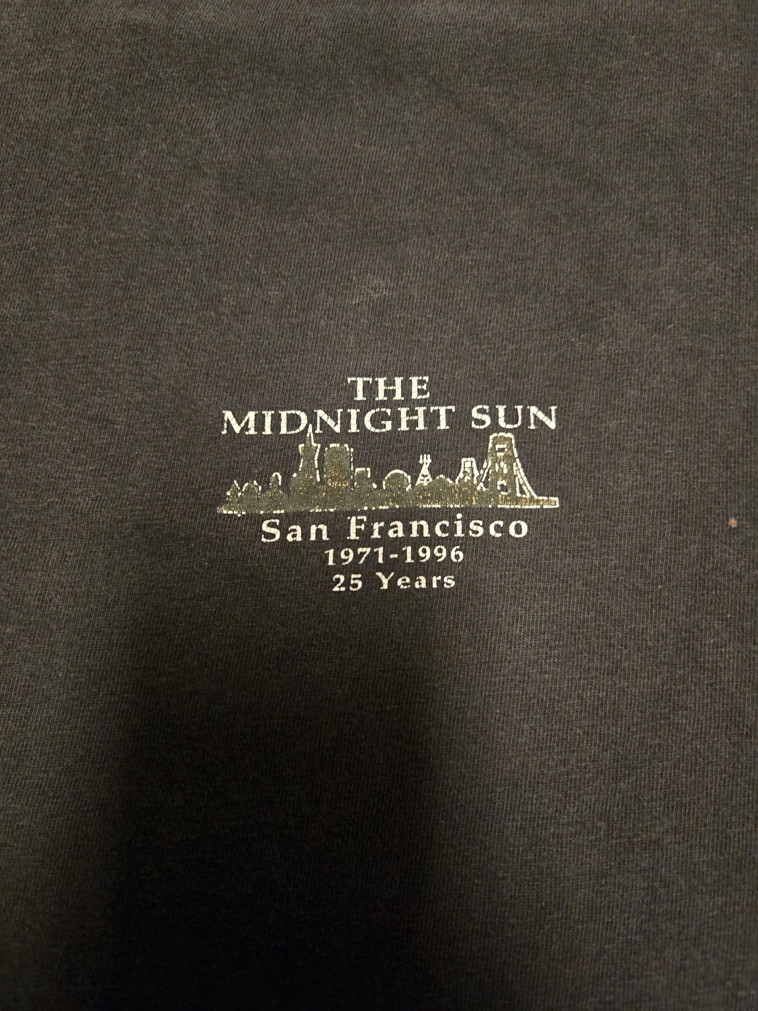 Hanes Vintage 90s Hanes San Francisco Black Graphic T-Shirt XL Size US XL / EU 56 / 4 - 3 Thumbnail