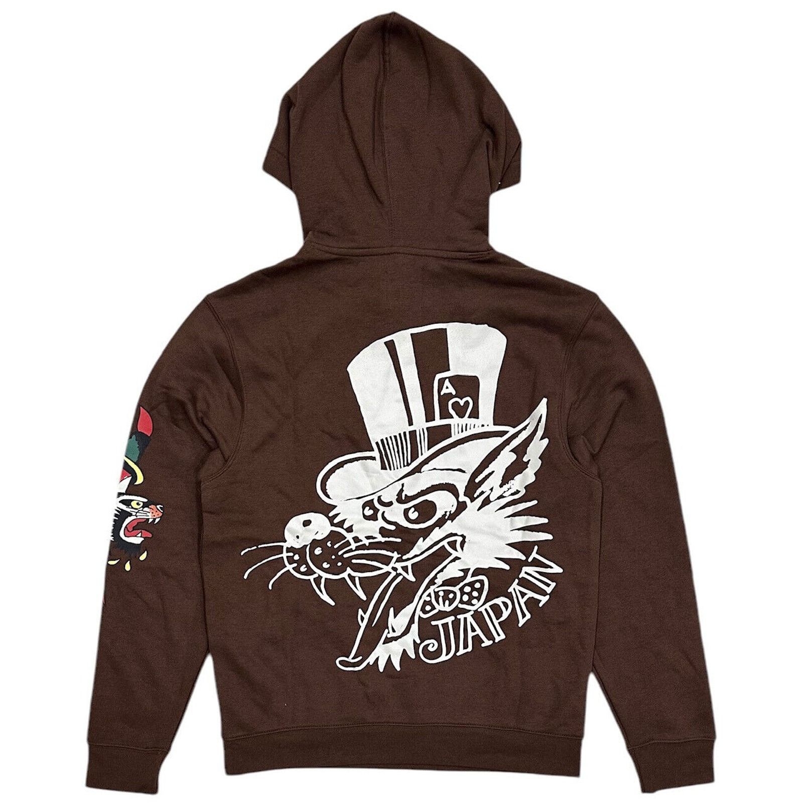 Ed Hardy Ed Hardy Hoodie Panther Tiger Fleece Pullover Sweatshirt Size US M / EU 48-50 / 2 - 3 Thumbnail